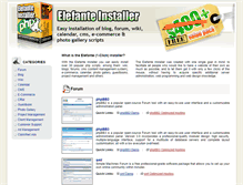 Tablet Screenshot of elefanteinstaller.com